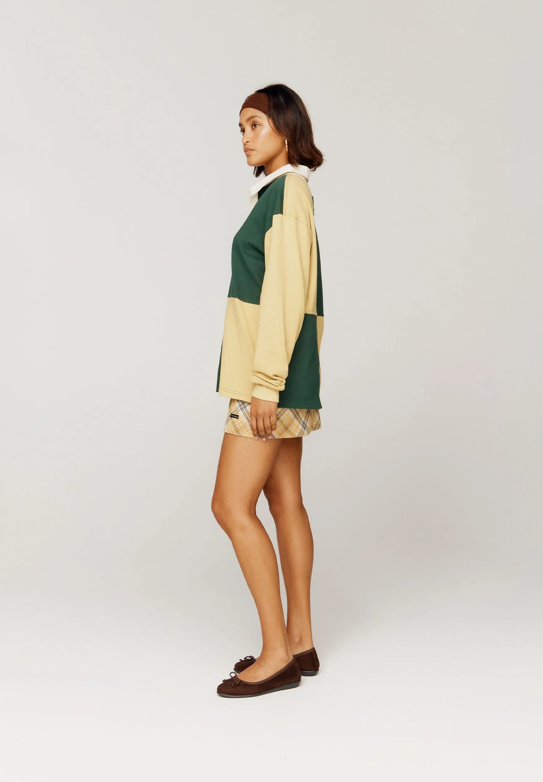 PANELLED POWER LOGO BUTTON UP sold by House of Sunny product image thumbnail 2