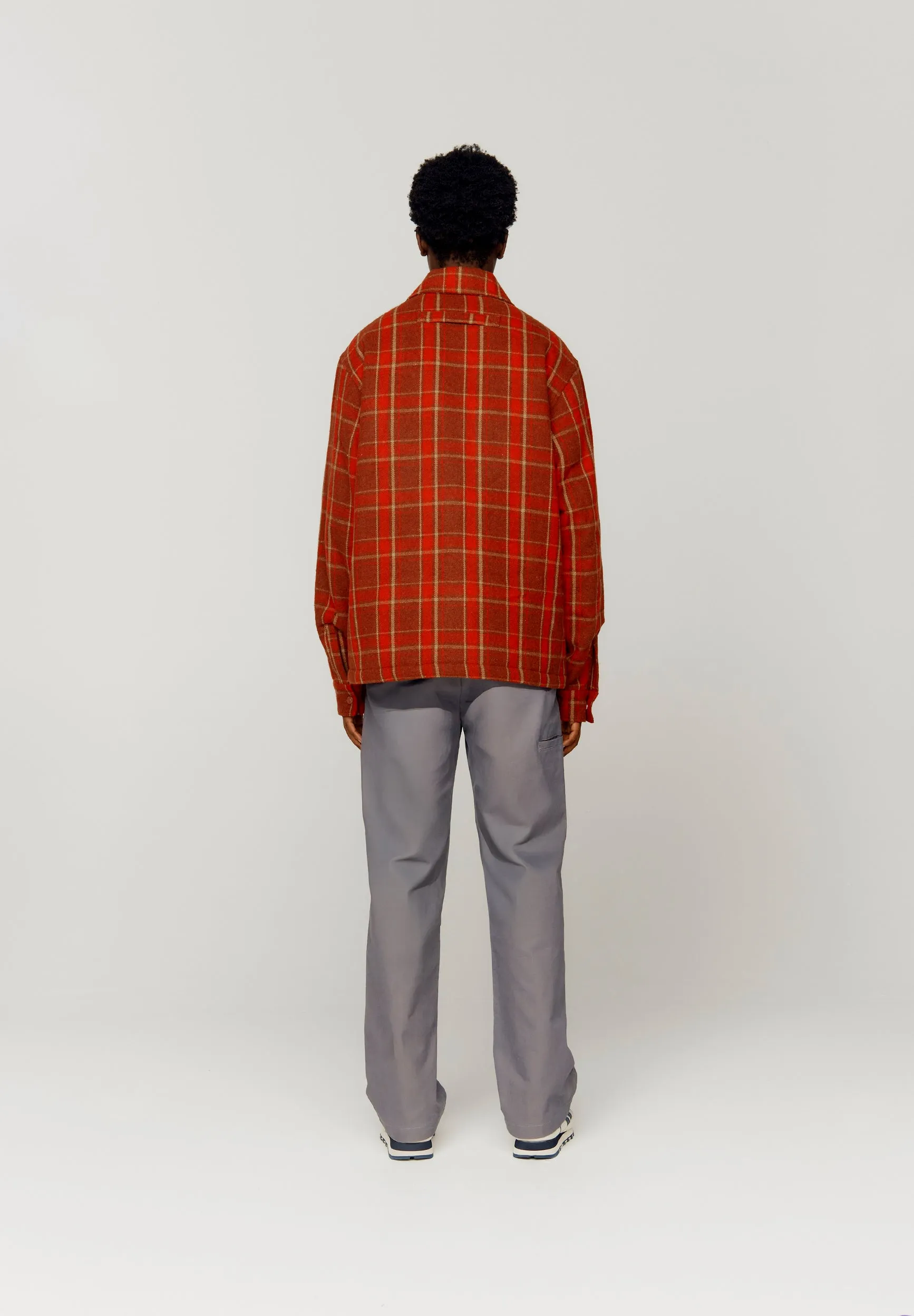 HEAVY WEIGHT PLAID OVERSHIRT sold by House of Sunny product image thumbnail 3