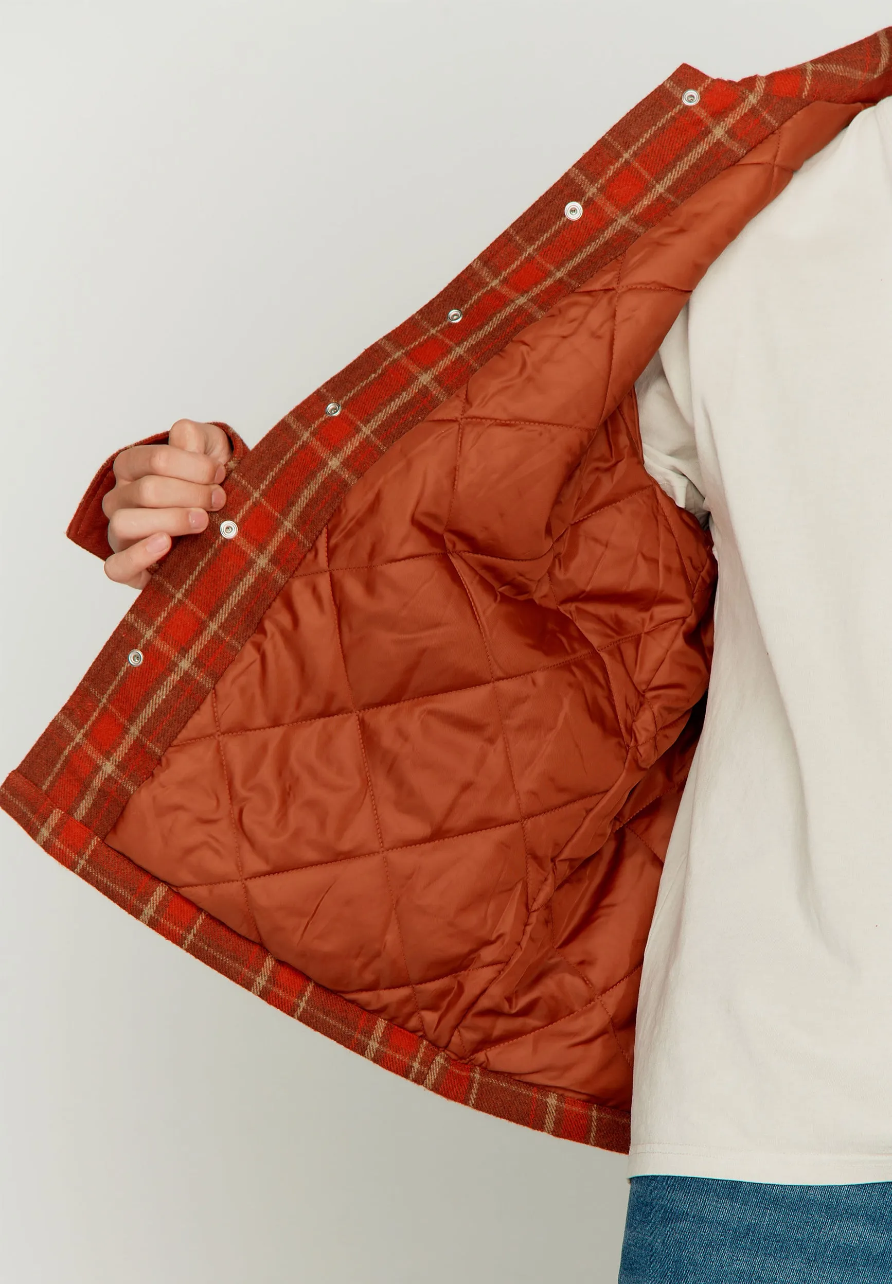 HEAVY WEIGHT PLAID OVERSHIRT sold by House of Sunny product image thumbnail 4