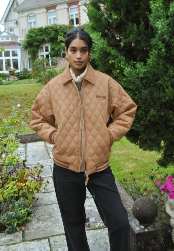 MID CENTURY QUILT BOMBER sold by House of Sunny