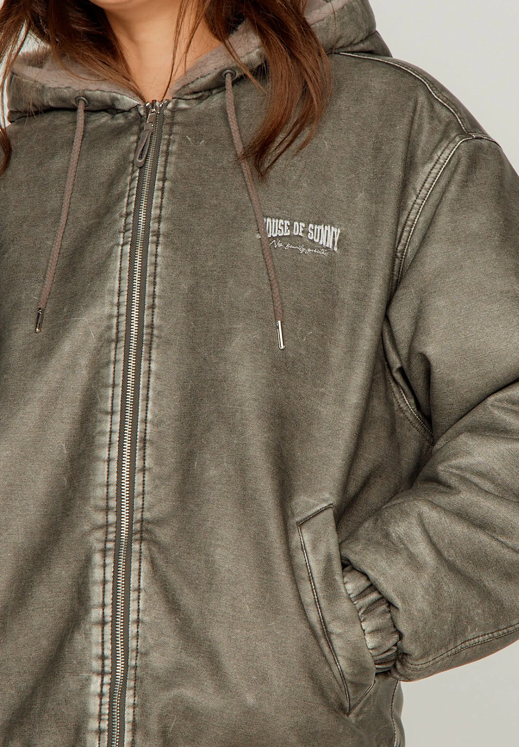 HEAVY WEIGHT FADE HOODIE sold by House of Sunny product image thumbnail 4