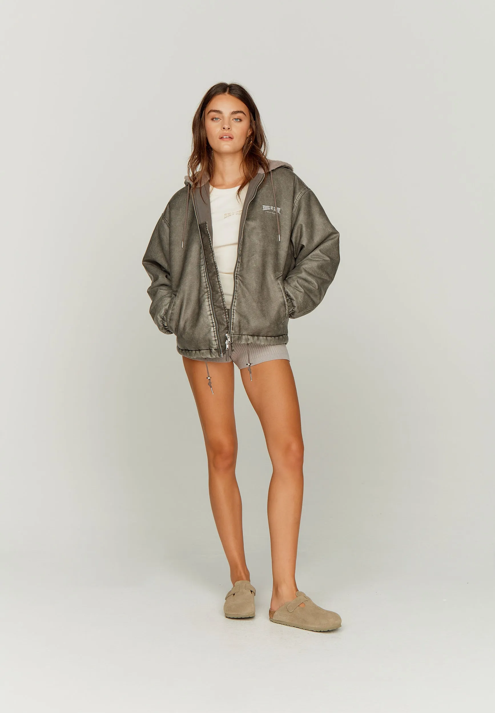 HEAVY WEIGHT FADE HOODIE sold by House of Sunny product image thumbnail 2