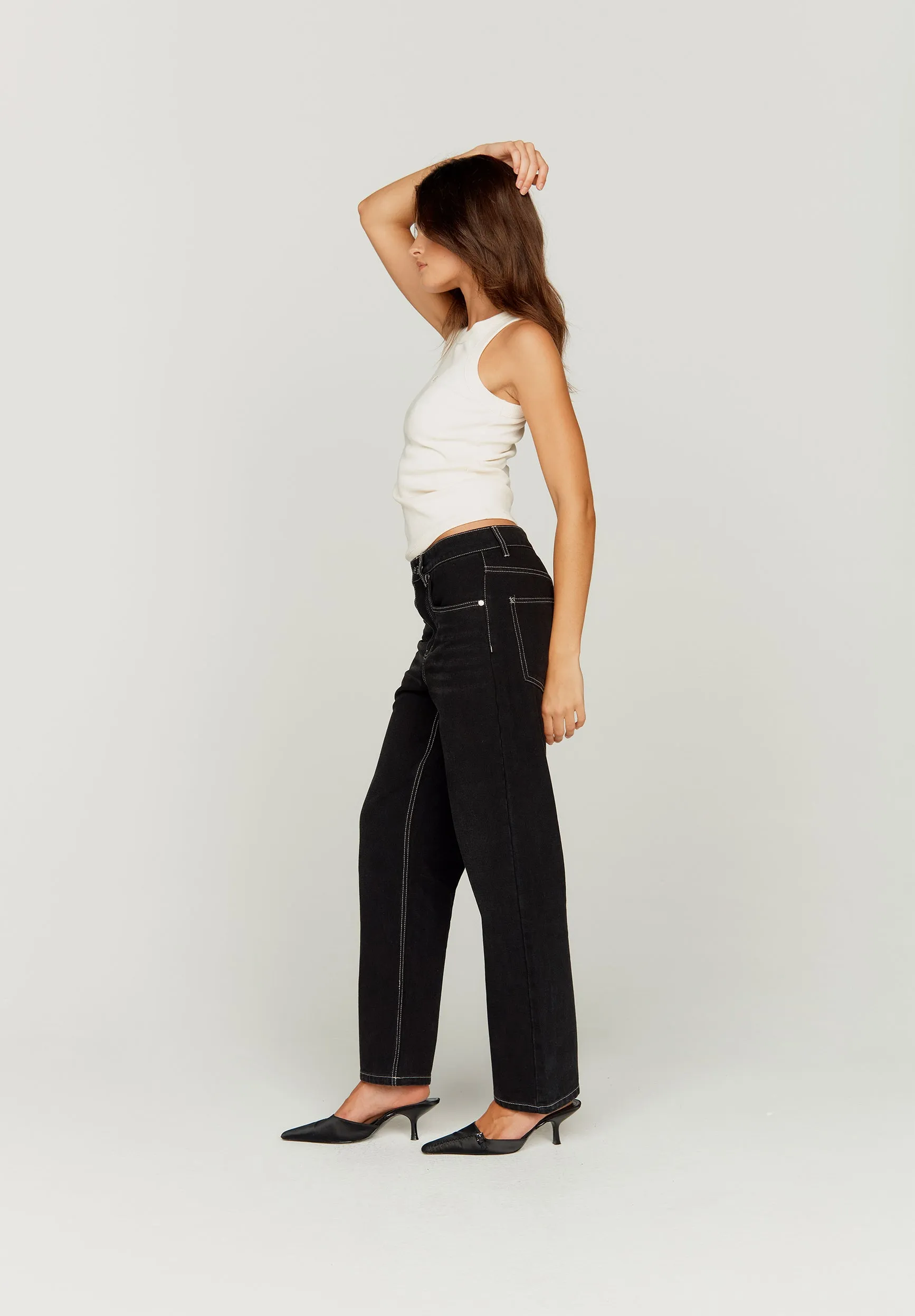 13OZ CARPENTER STRAIGHT LEG DENIM sold by House of Sunny product image thumbnail 3