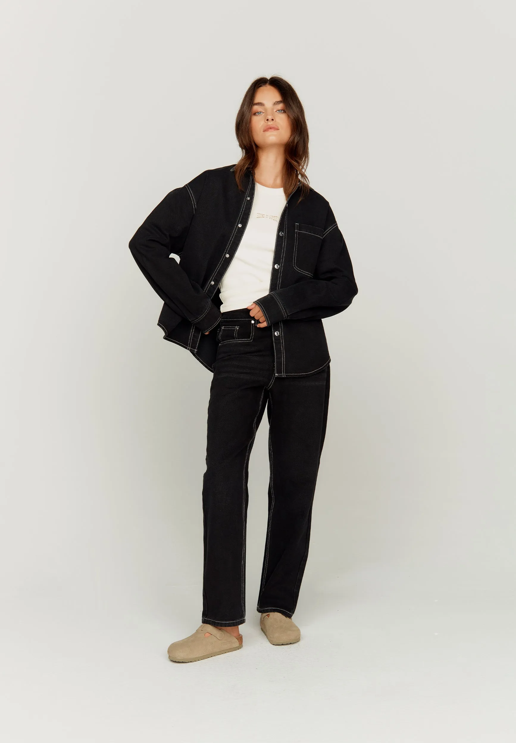 13OZ CARPENTER STRAIGHT LEG DENIM sold by House of Sunny product image thumbnail 4