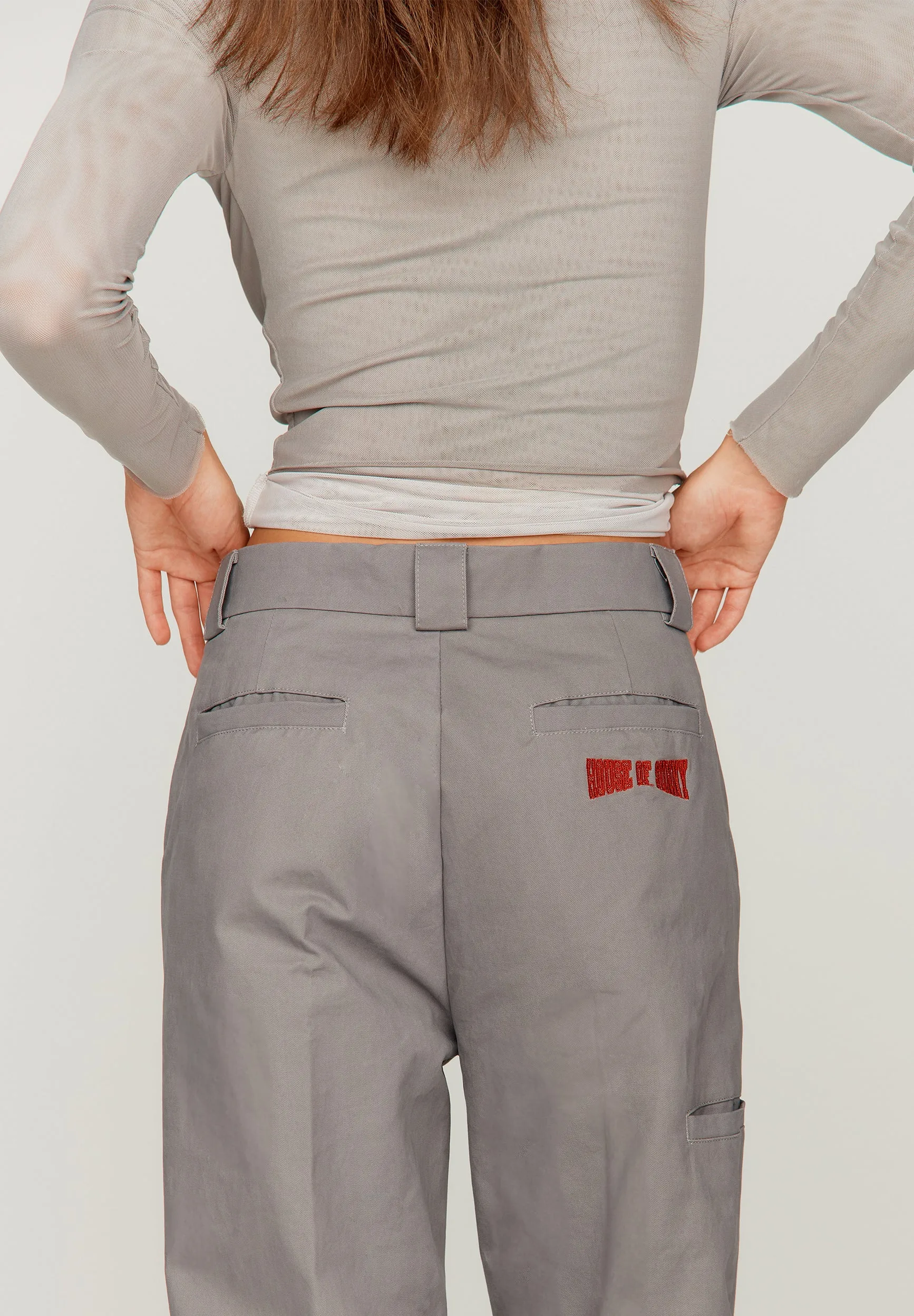 CANVAS WORKER PANTS sold by House of Sunny product image thumbnail 2