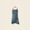 THE CASCADE DENIM SKIRT sold by House of Sunny