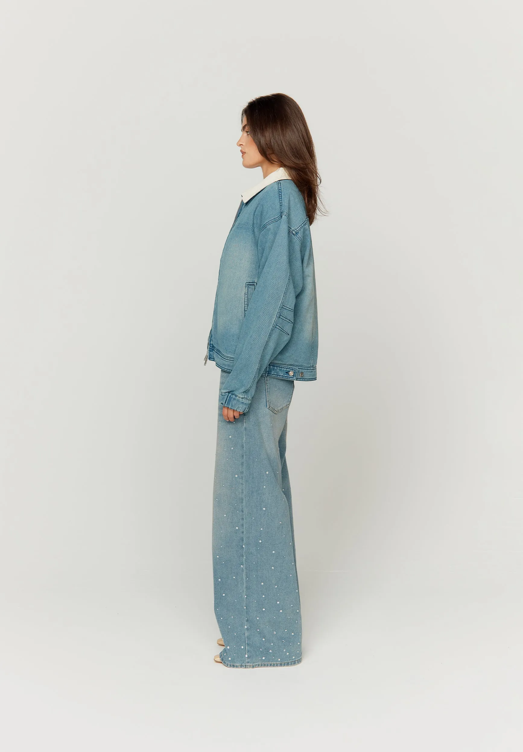 DENIM BARN JACKET sold by House of Sunny product image thumbnail 3