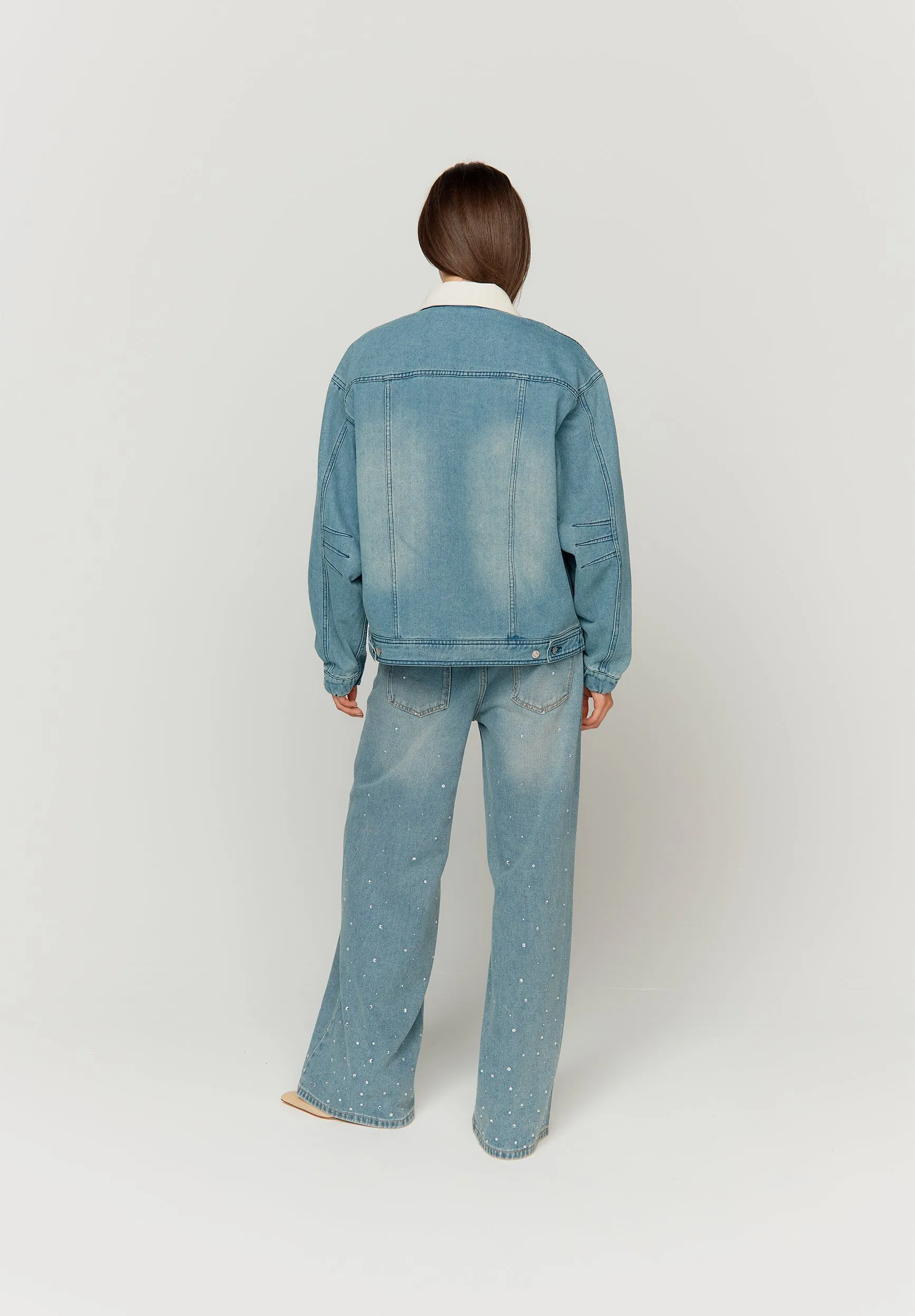DENIM BARN JACKET sold by House of Sunny product image thumbnail 5
