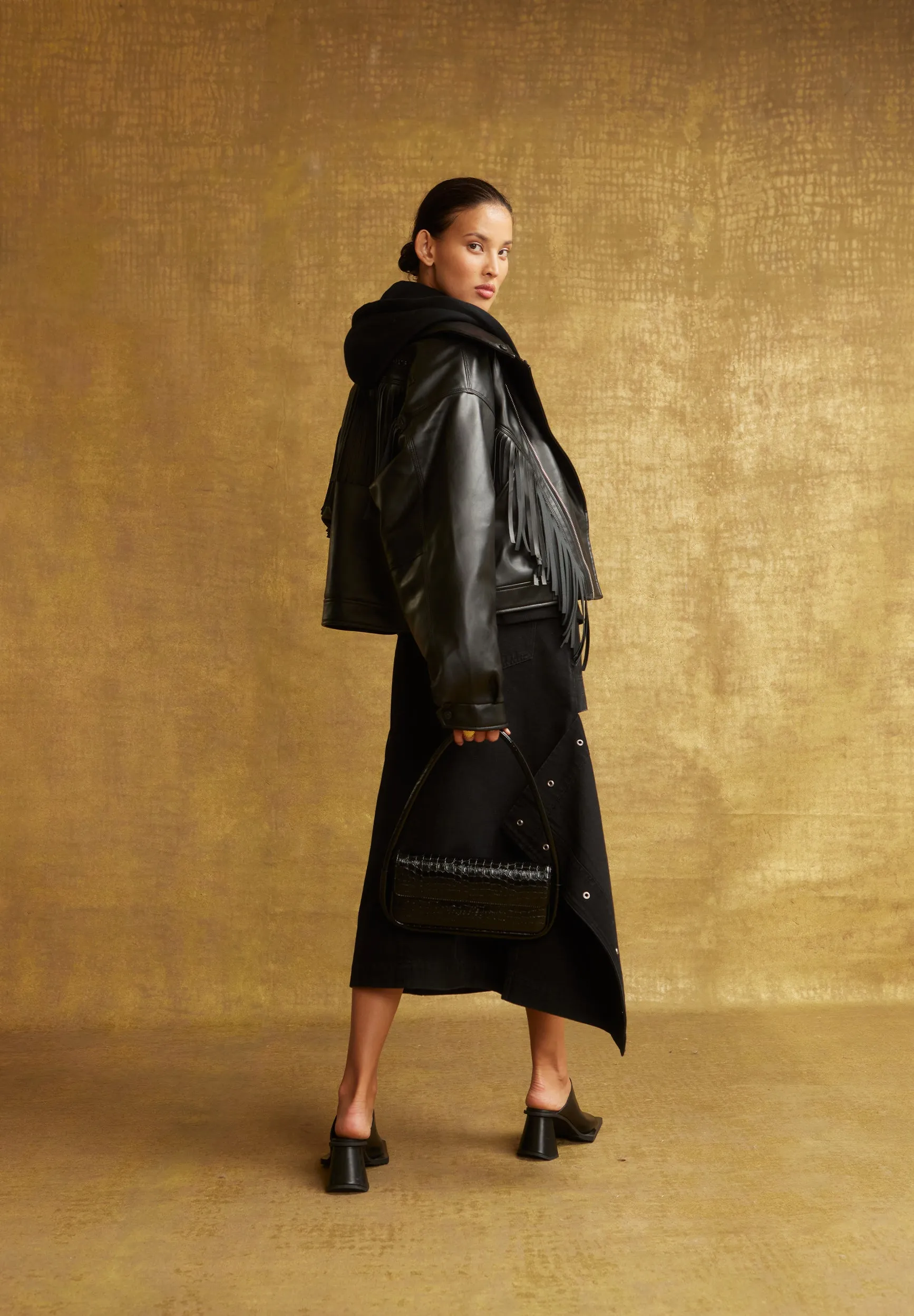 THE HALF CUT SKIRT sold by House of Sunny product image thumbnail 3