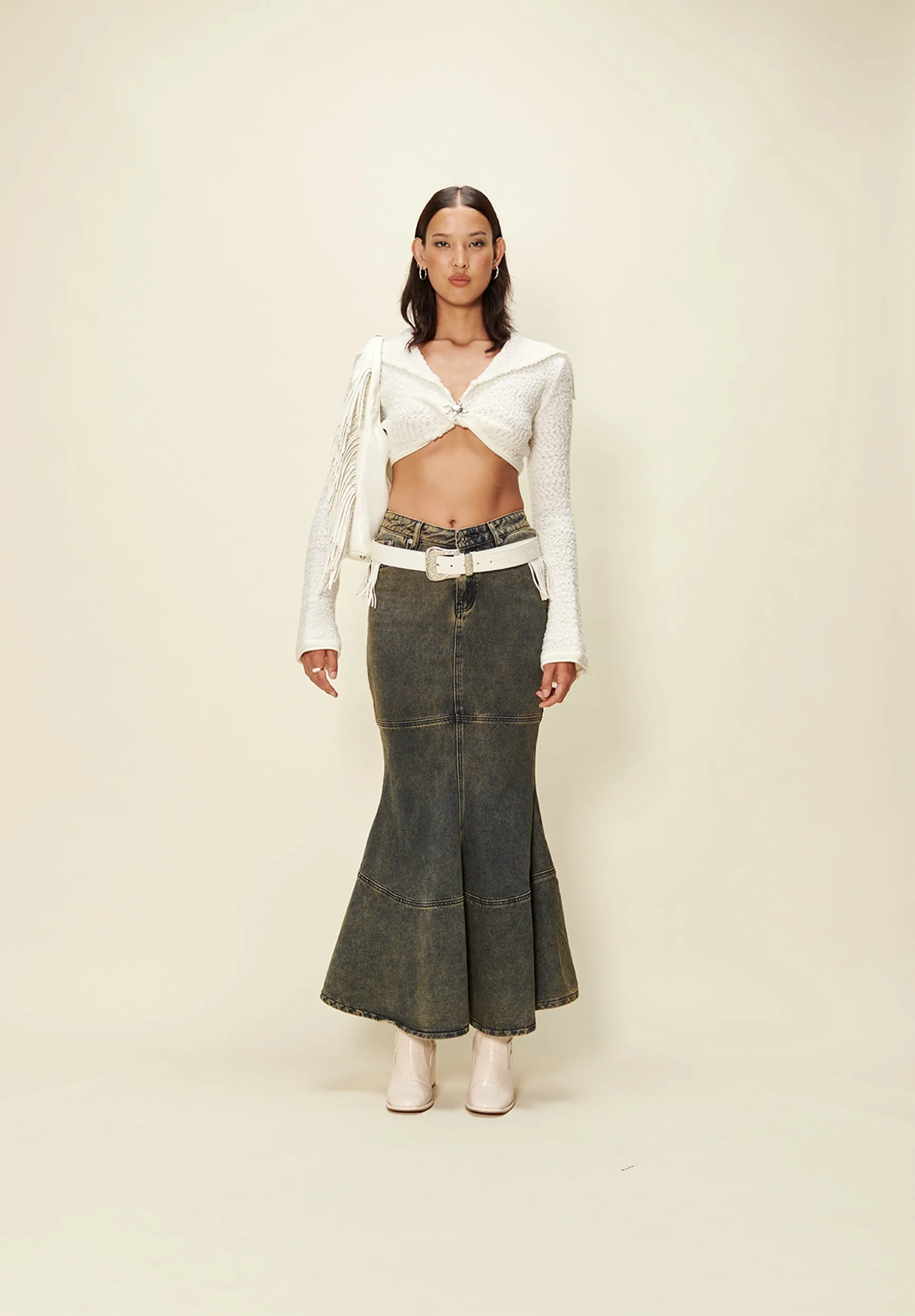 COURTYARD TULIP SKIRT sold by House of Sunny product image thumbnail 3