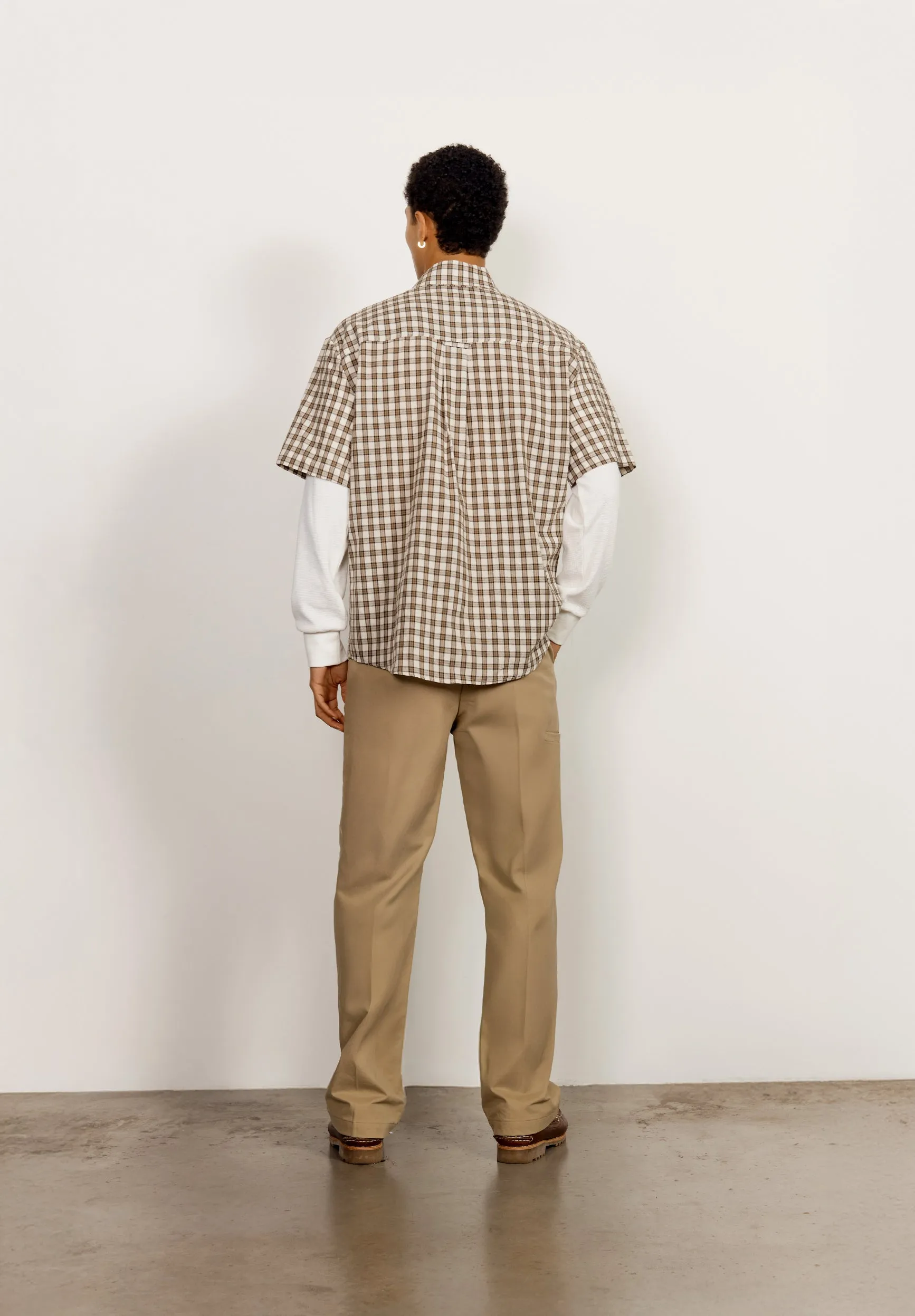 DOUBLE LAYERED BUTTON DOWN sold by House of Sunny product image thumbnail 4