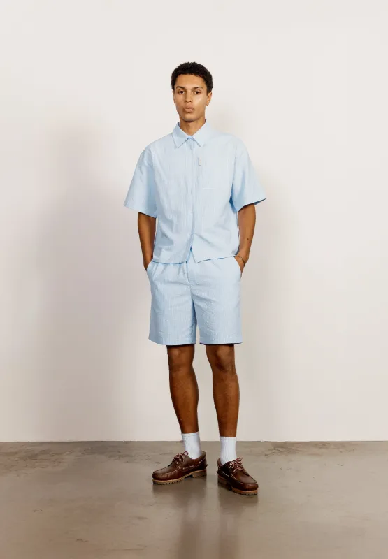 SEERSUCKER BOX FIT SHORT sold by House of Sunny