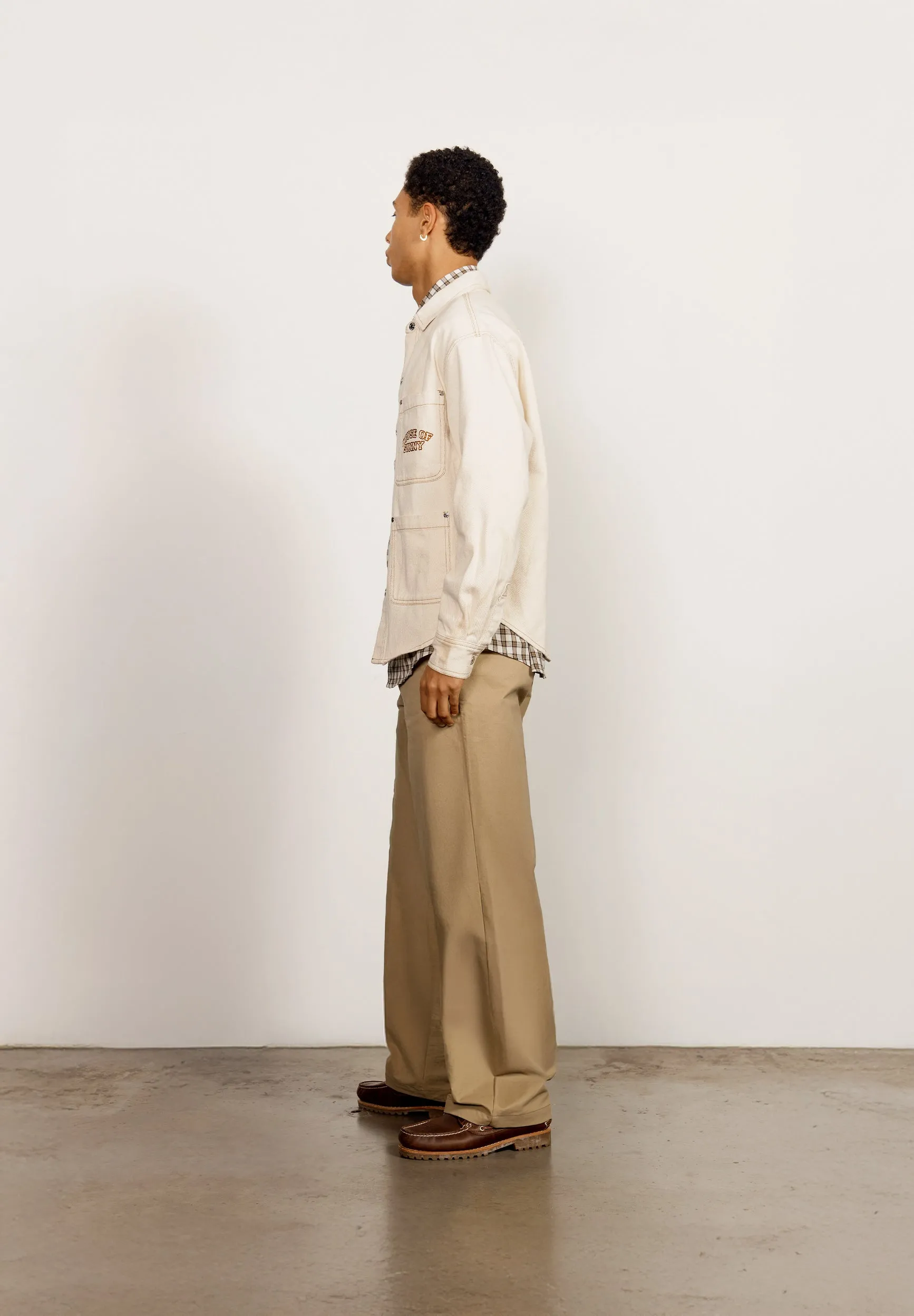 CANVAS WORKER PANTS sold by House of Sunny product image thumbnail 2