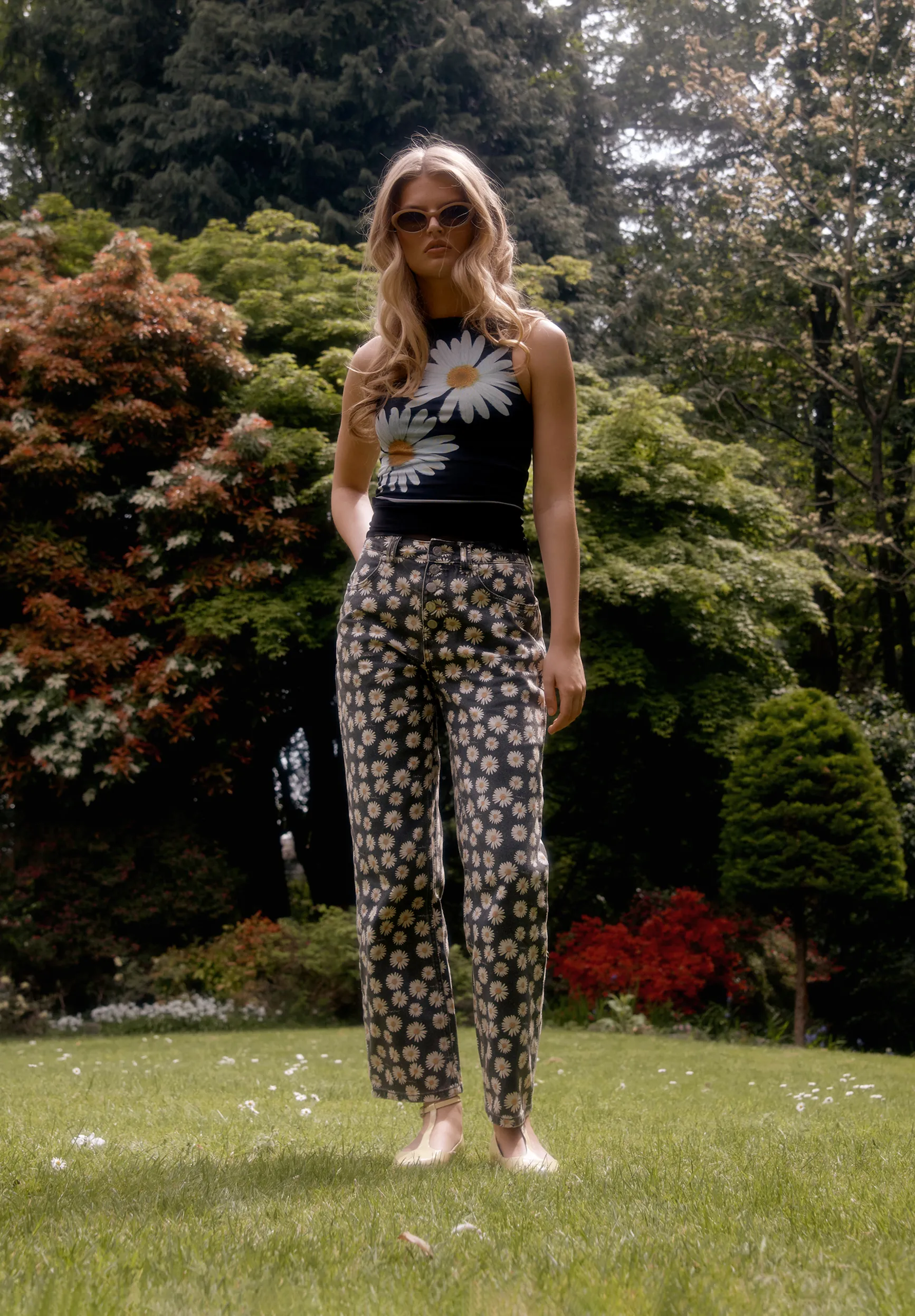 DAISY MESH TOP sold by House of Sunny product image thumbnail 2