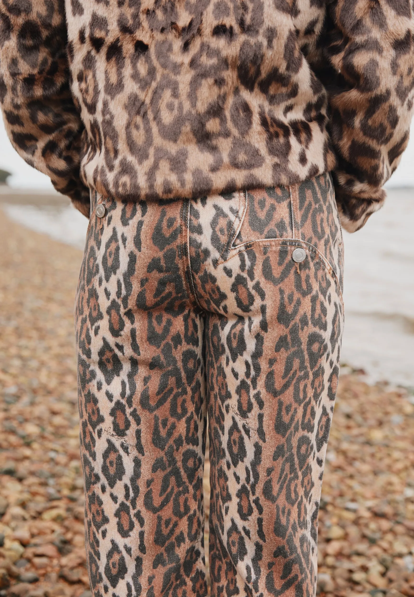 LEOPARD JESSIE DENIM sold by House of Sunny product image thumbnail 3