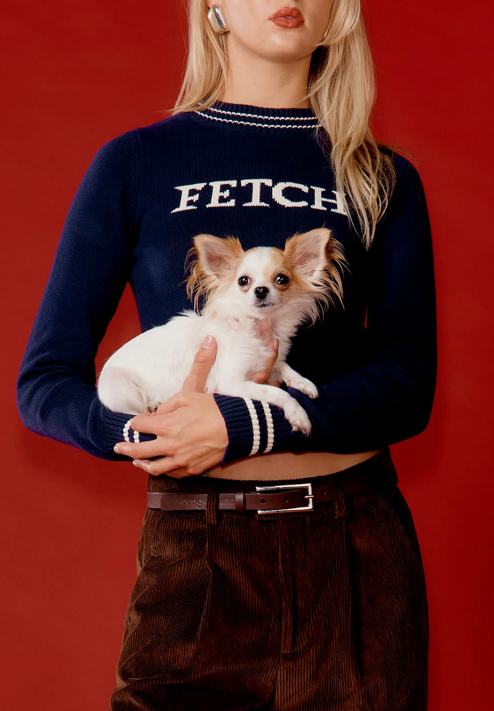 FETCH CREW JUMPER sold by House of Sunny product image thumbnail 3
