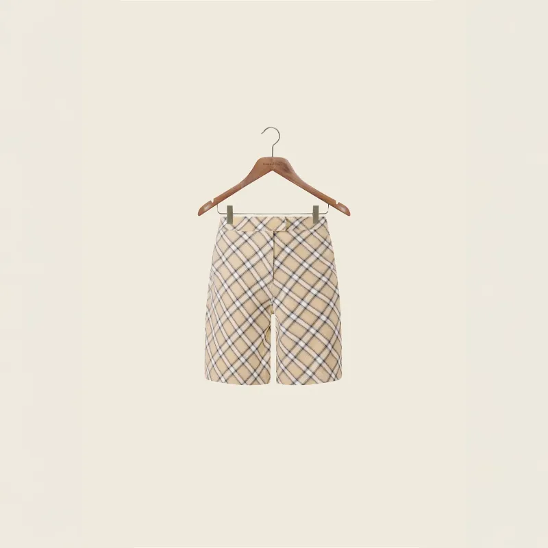 SLOANE CHECK SHORT sold by House of Sunny