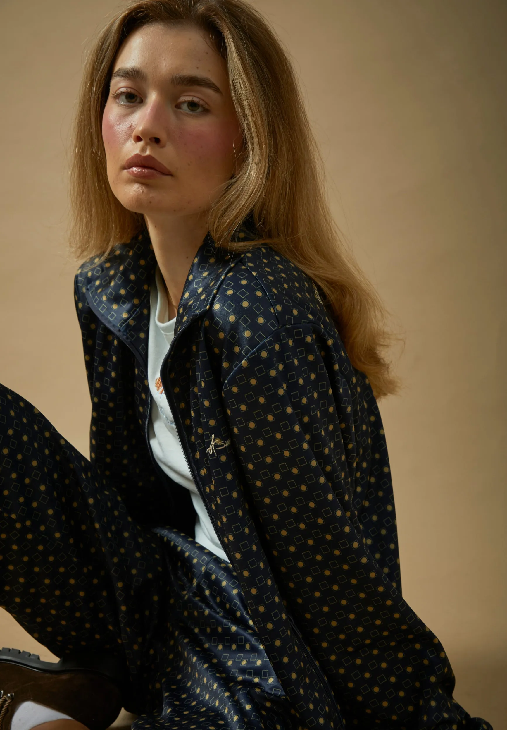 THE RETRO TRACK JACKET sold by House of Sunny product image thumbnail 2