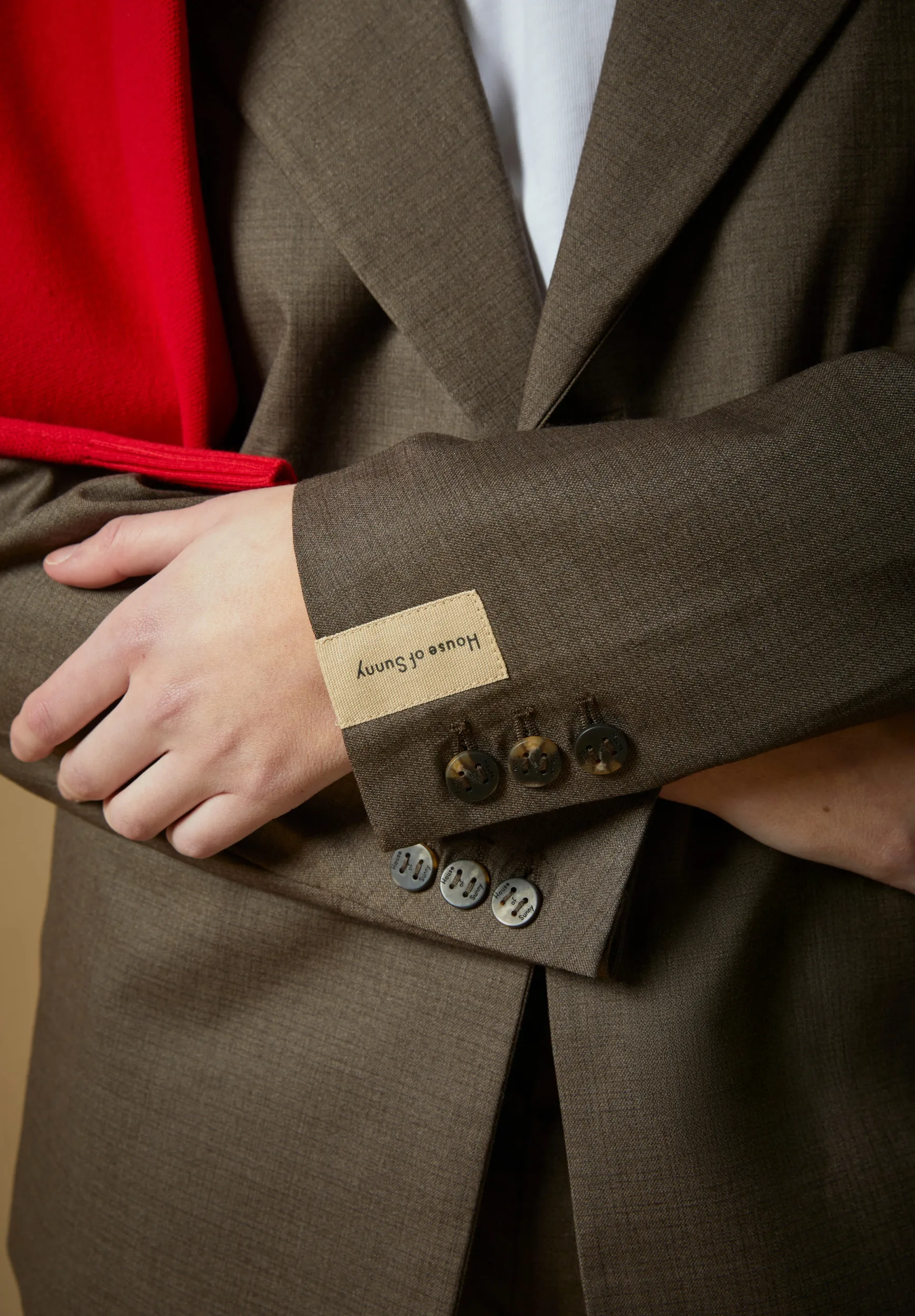 RELAXED TAILORED SUIT JACKET sold by House of Sunny product image thumbnail 3