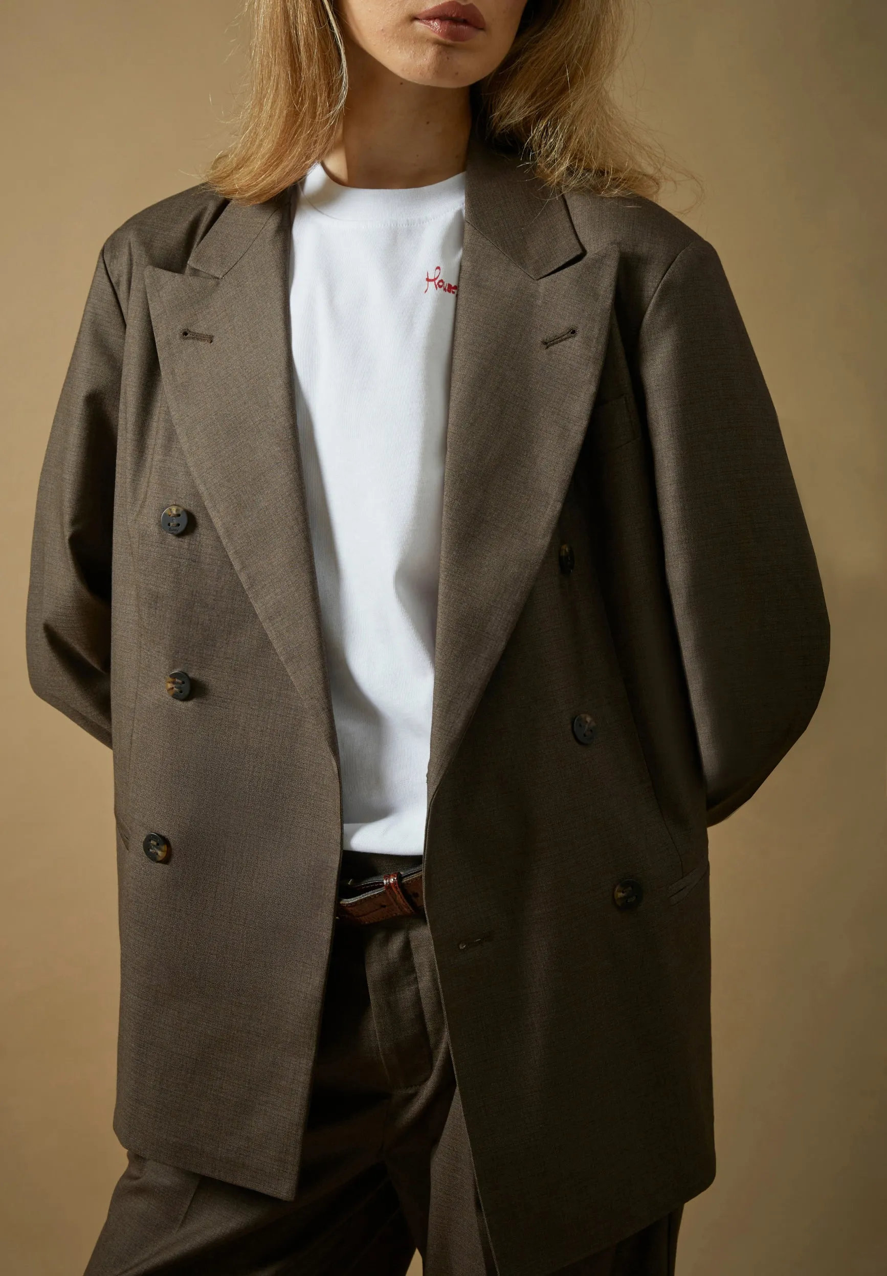 RELAXED TAILORED SUIT JACKET sold by House of Sunny product image thumbnail 4