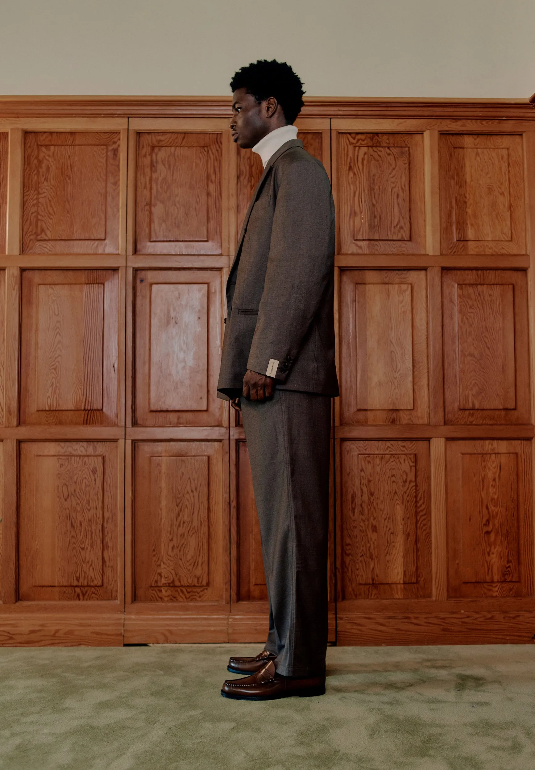 PLEATED SUIT TROUSER sold by House of Sunny product image thumbnail 4