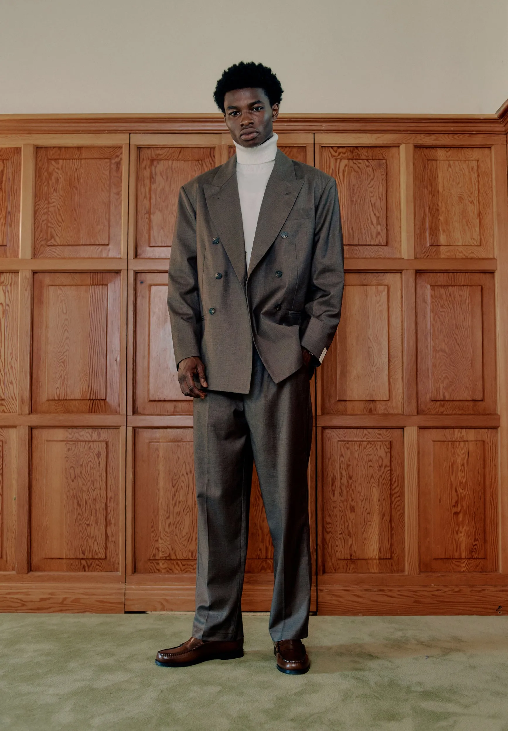 PLEATED SUIT TROUSER sold by House of Sunny product image thumbnail 2
