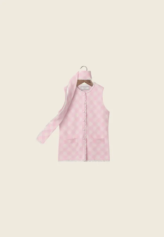 PINK LADIES PEGGY VEST made by House of Sunny