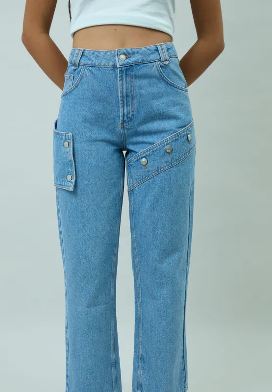 COWBOY DENIM JEANS made by House of Sunny