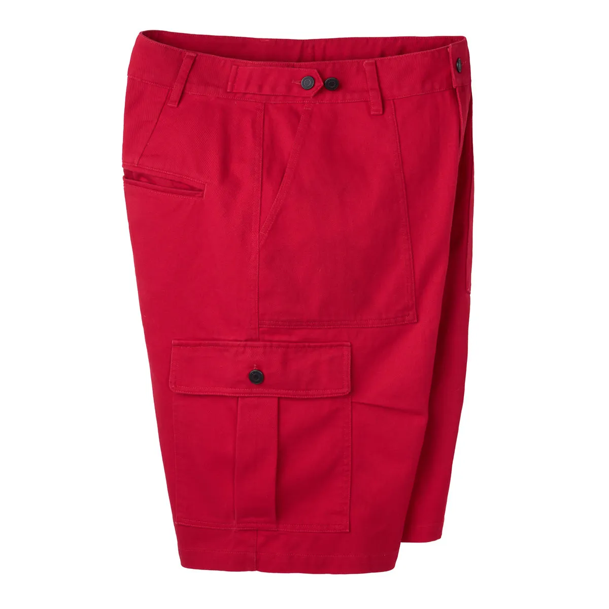 Red Utility Cargo Shorts sold by Hidden Season product image thumbnail 2