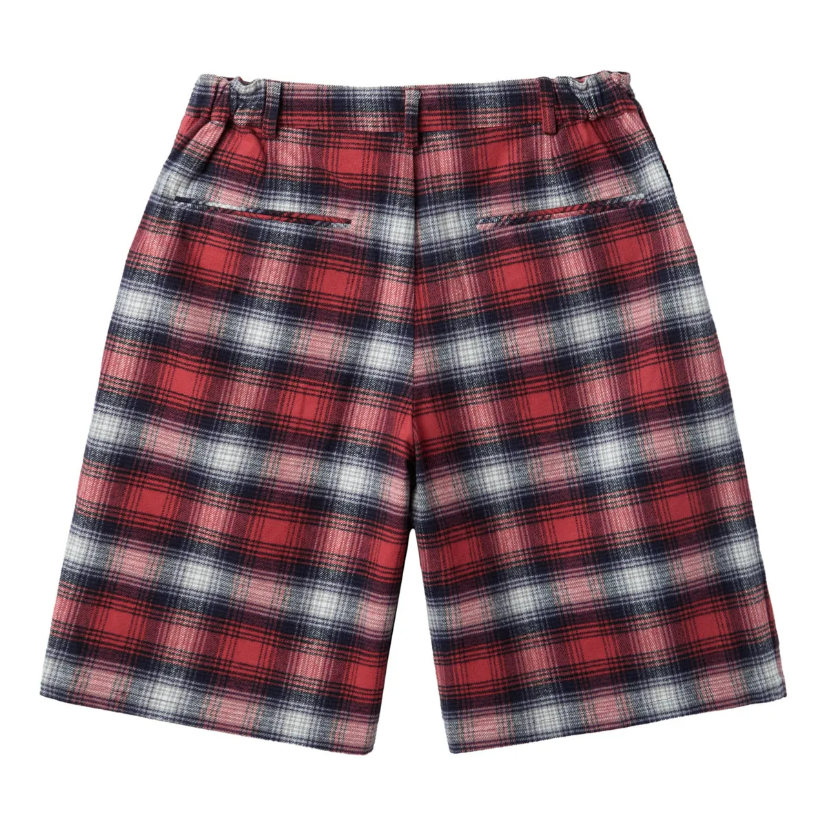 Pleated Plaid Shorts sold by Hidden Season product image thumbnail 4