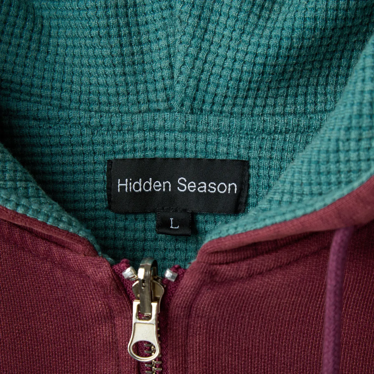 Mulberry Thermal lined zip up sold by Hidden Season product image thumbnail 5
