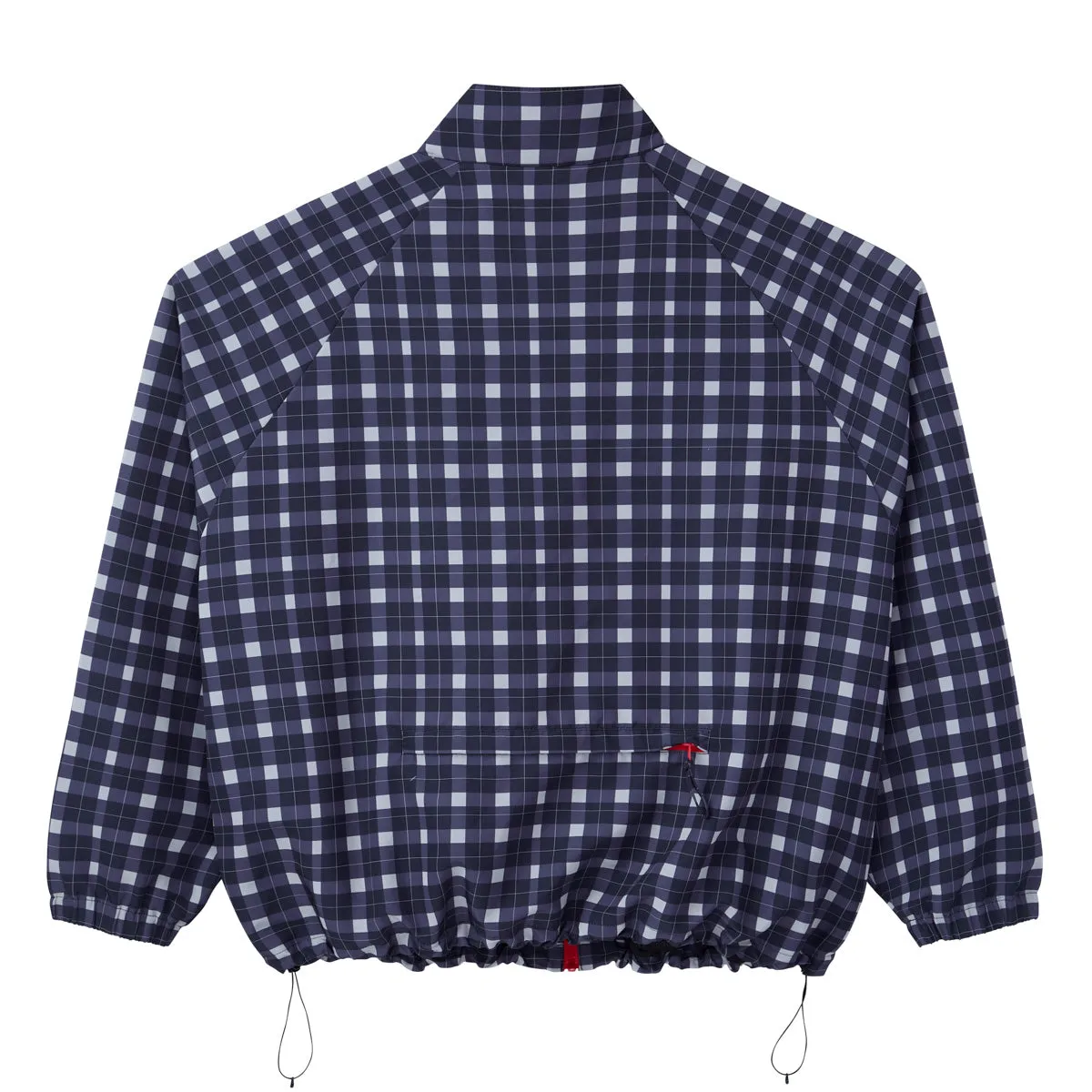 Black Plaid Nylon Jacket sold by Hidden Season product image thumbnail 3