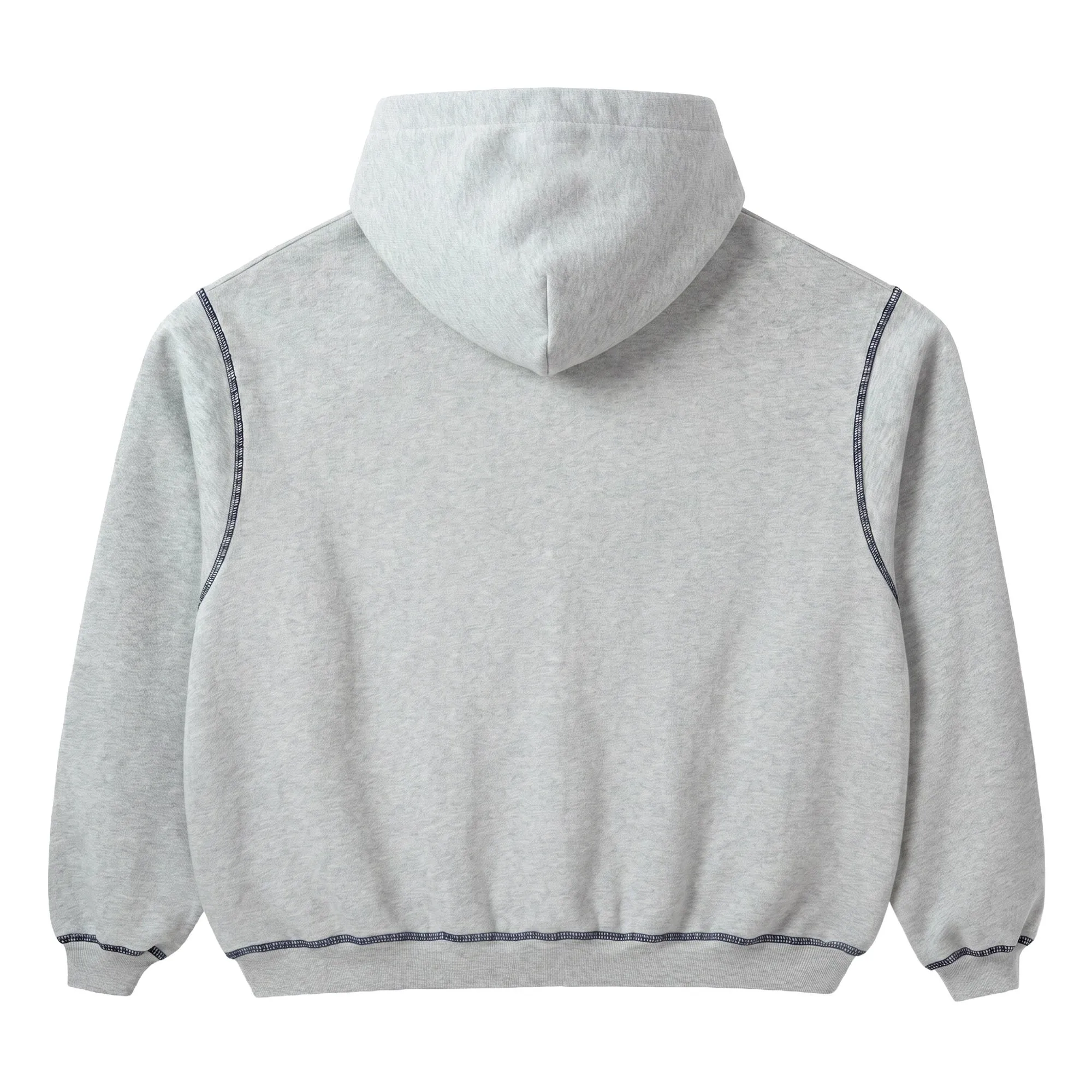 Grey Blank Hoodie sold by Hidden Season product image thumbnail 2