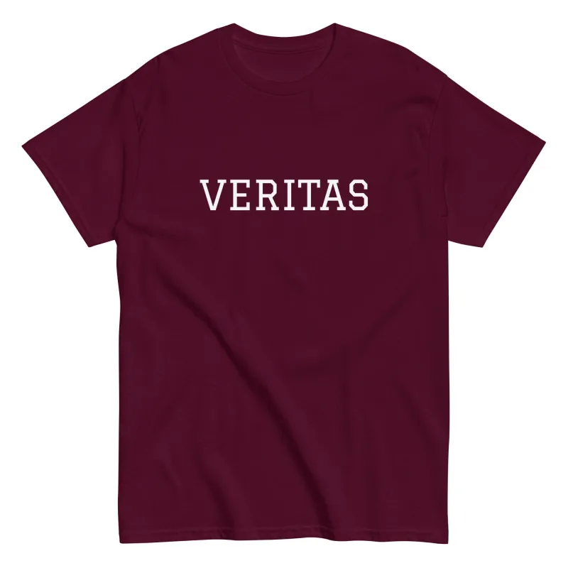 Veritas Stand Tall Speak Truth T-Shirt made by Barnesmith