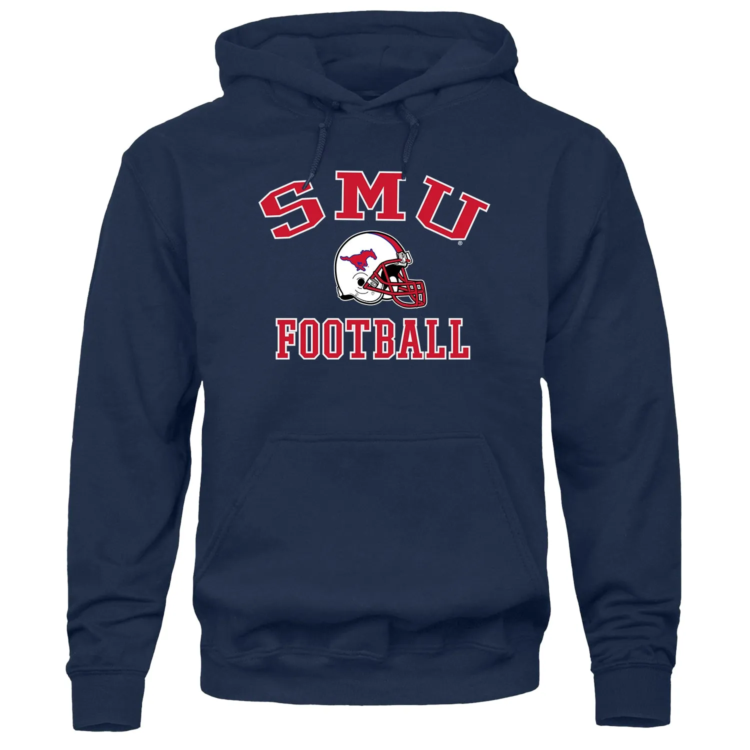 Southern Methodist University SMU Football Hooded Sweatshirt (Navy) sold by Barnesmith