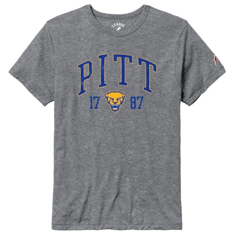 University of Pittsburgh Triblend T-Shirt (Fall Heather) sold by Barnesmith