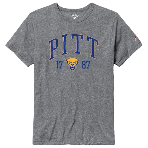 University of Pittsburgh Triblend T-Shirt (Fall Heather) sold by Barnesmith