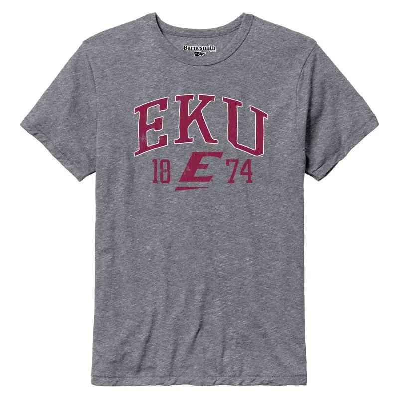 Eastern Kentucky University Triblend T-Shirt (Fall Heather) sold by Barnesmith
