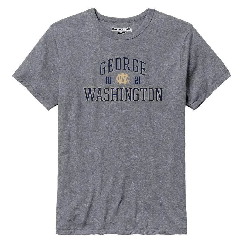 George Washington University Triblend T-Shirt (Fall Heather) sold by Barnesmith