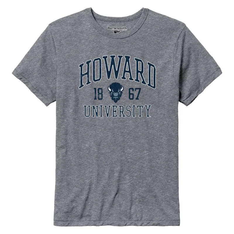Howard University Triblend T-Shirt (Fall Heather) sold by Barnesmith