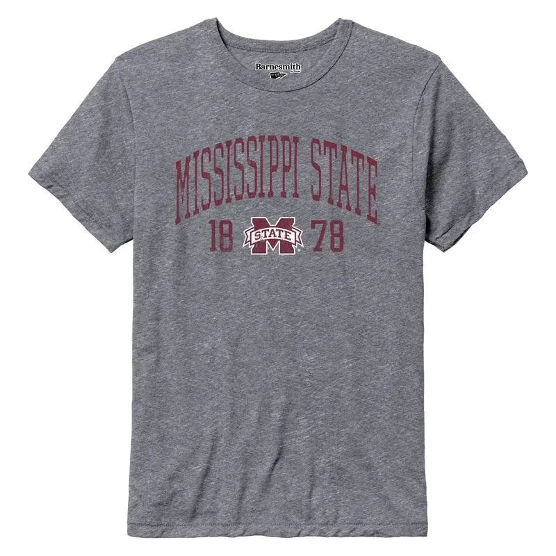 Mississippi State University Triblend T-Shirt (Fall Heather) sold by Barnesmith
