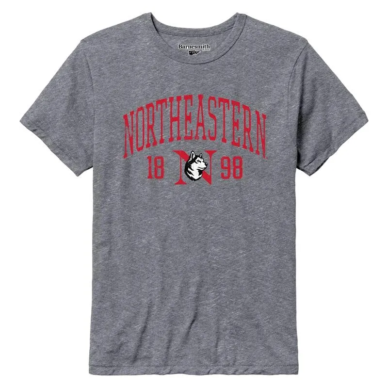 Northeastern University Triblend T-Shirt (Fall Heather) sold by Barnesmith