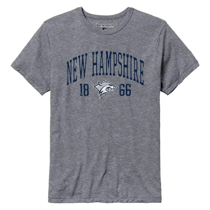 University of New Hampshire Triblend T-Shirt (Fall Heather) sold by Barnesmith
