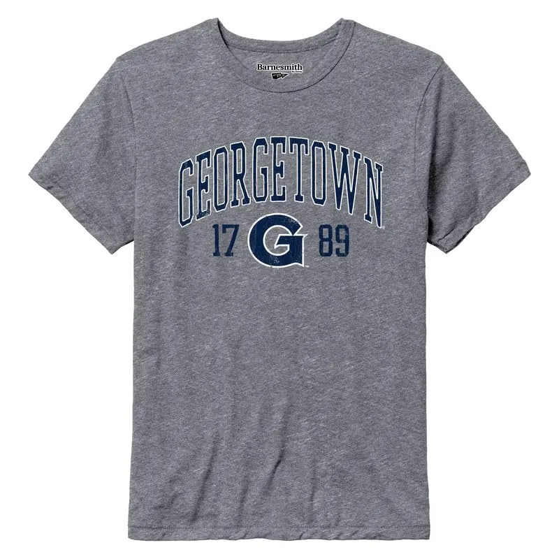Georgetown University Triblend T-Shirt (Fall Heather) sold by Barnesmith