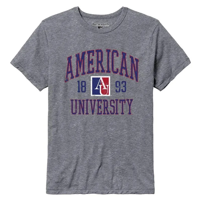 American University Triblend T-Shirt (Fall Heather) sold by Barnesmith