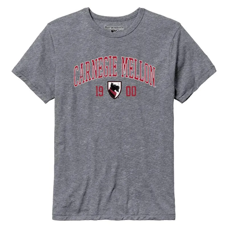 Carnegie Mellon University Triblend T-Shirt (Fall Heather) sold by Barnesmith