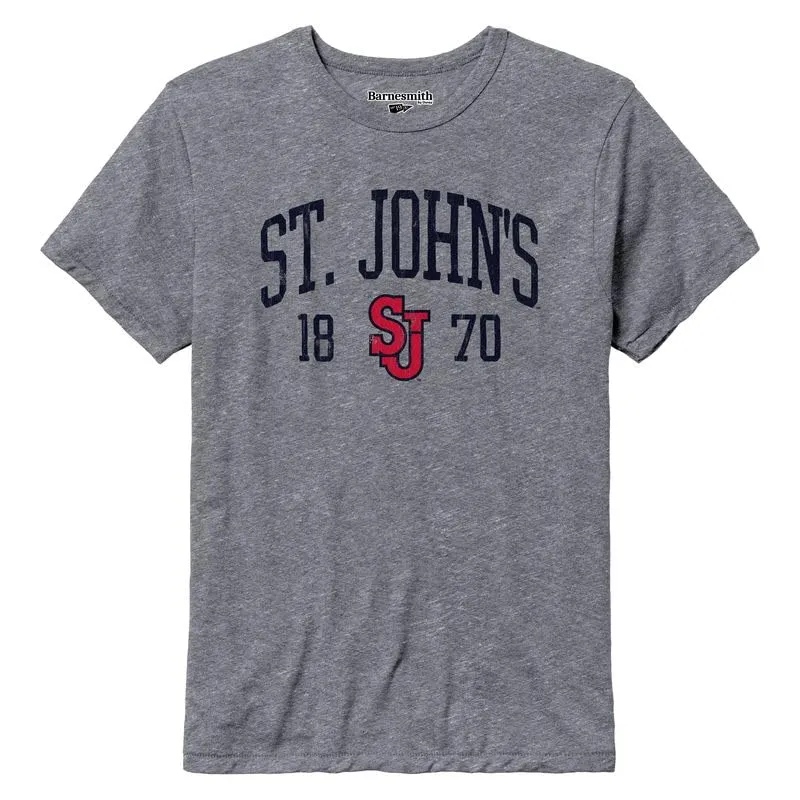 St. John's University Triblend T-Shirt (Fall Heather) sold by Barnesmith