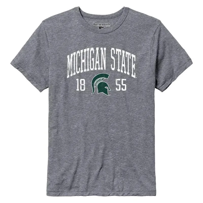 Michigan State University Triblend T-Shirt (Fall Heather) sold by Barnesmith