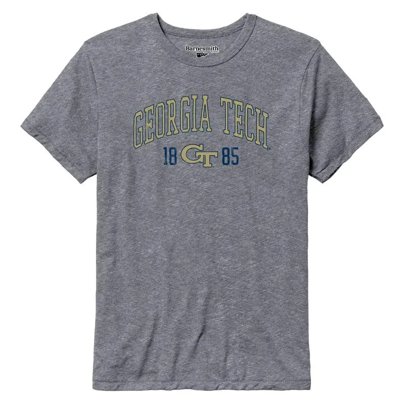 Georgia Institute of Technology Triblend T-Shirt (Fall Heather) sold by Barnesmith