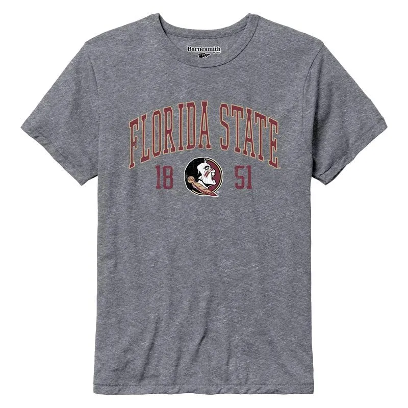 Florida State University Triblend T-Shirt (Fall Heather) sold by Barnesmith